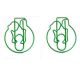 family shaped paper clips, home paper clips