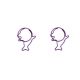 shaped paper clips in dolphin outline, fish shaped paper clips