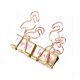 gold decorative binder clips, custom binder clips