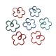 flower shaped paper clips, cute blossom decorative paper clips