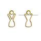 trophy decorative paper clips, fun gold paper clips