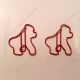 animal shaped paper clips in gorilla outline