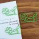 grass decorative paper clips, leaf shaped paper clips