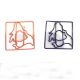 logo shaped paper clips, decorative paper clips
