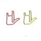 fun hand shaped paper clips, cute decorative paper clips