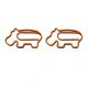 hippo decorative paper clips, animal shaped paper clips
