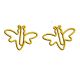 honey bee shaped paper clips, insect paper clips