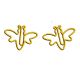 honey bee shaped paper clips, insect decorative paper clips