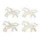 horse decorative paper clips, animal shaped paper clips