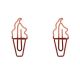 promotional paper clips in the outline of ice cream