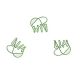 jellyfish shaped paper clips