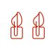 candle jumbo paper clips, decorative paper clips