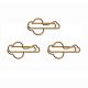 key shaped paper clips, decorative paper clips