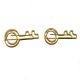 shaped paper clips in key outline, key paper clips
