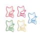 kitty decorative paper clips, animal shaped paper clips