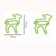lamb animal shaped paper clips, decorative paper clips
