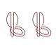 toilet lid shaped paper clips, decorative paper clips