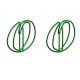 letter o shaped paper clips, cute decorative paper clips