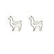 llama animal shaped paper clips