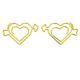 love shaped paper clips, wedding decorative paper clips