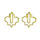 maple leaf shaped paper clips, yellow decorative paper clips