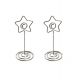 memo clips, memo holders with a star shape on the top