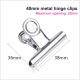 metal hinge clips, stainless steel clips