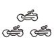 indian motorcycle shaped paper clips