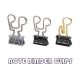 cute note decorative binder clips, custom binder clips