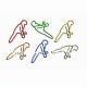 parrot shaped paper clips, cute decorative paper clips