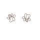 paw shaped paper clips, foot decorative paper clips
