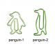 cute penguin shaped paper clips, animal decorative paper clips