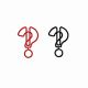 question mark decorative paper clips, shaped paper clips