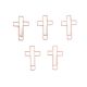religious cross shaped paper clips, decorative paper clips