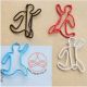 Runner Shaped Paper Clips | Running Decorative Paper Clips (1 dozen)