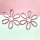 Sakura shaped paper clips, cherry blossom decorative paper clips