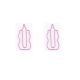 milk bottle shaped paper clips, bottle paper clips