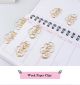 Week Paper Clips | Letter Paper Clips | Creative Stationery (250 dozen/shape)