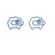 animal paper clips, sheep shaped paper clips