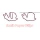 snail decorative paper clips, cute shaped paper clips