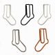 sock shaped paper clips, decorative paper clips