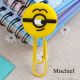 soft PVC rubber paper clips in mischief, plastic paper clips