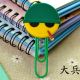 soft PVC silicone paper clips bookmarks in soldier image