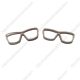 eyeglasses specs shaped paper clips