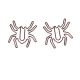 fun shaped paper clips in spider outline