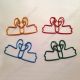 swan animal shaped paper clips, cute decorative paper clips