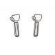 coffee cup paper clips, teacup shaped paper clips