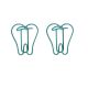 tooth decorative paper clips, teeth shaped paper clips