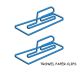 trowel shaped paper clips, cute decorative paper clips