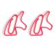 unicorn shaped paper clips, animal decorative paper clips